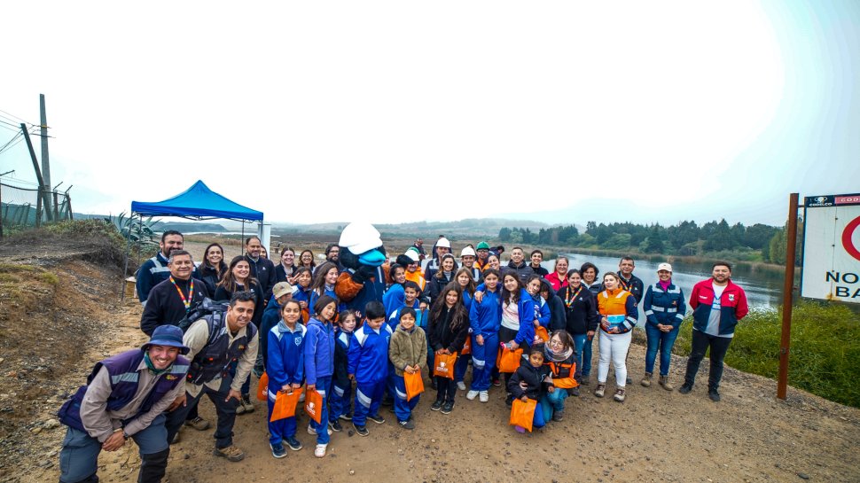 Codelco Ventanas presentó simpática mascota que será anfitrión de visitas ambientales en Humedal Los Maitenes – Campiche